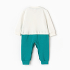 Комбинезон детский, цвет зелёный, рост 68 см - фото 23535701