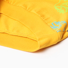 Свитшот для мальчика, цвет тёмно-жёлтый/дино, рост 122 см - фото 23540353