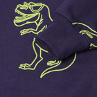 Свитшот для мальчика, цвет тёмно-синий/дино, рост 116 см - фото 23540372