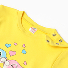 Лонгслив для девочки, цвет жёлтый, рост 104 см - фото 23548998