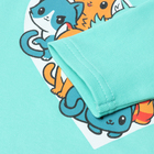 Лонгслив для девочки, цвет ментоловый, рост 86 см - фото 23549062