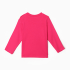 Лонгслив для девочки, цвет фуксия, рост 98 см - фото 23549081