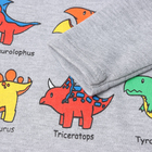 Лонгслив для мальчика, цвет серый меланж , рост 104 см (комплект 2 шт) - фото 23535890