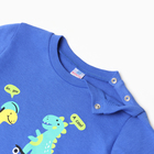 Лонгслив для мальчика, цвет электрик, рост 92 см - фото 23549124