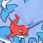 Лонгслив для мальчика, цвет голубой, рост 86 см - фото 23549134