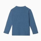 Лонгслив для мальчика, цвет джинсовый, рост 86 см - фото 23549159