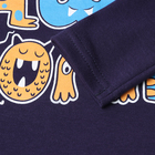 Лонгслив для мальчика, цвет тёмно-синий, рост 92 см - фото 23549173