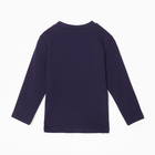 Лонгслив для мальчика, цвет тёмно-синий, рост 92 см - фото 23549174