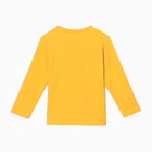 Лонгслив для мальчика, цвет тёмно-жёлтый, рост 98 см - фото 23540388
