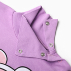 Водолазка для девочек, цвет сиреневый, рост 104 см - фото 23549190