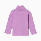 Водолазка для девочек, цвет сиреневый, рост 104 см - фото 23549192