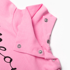 Водолазка для девочек, цвет розовый, рост 86 см - фото 23549193