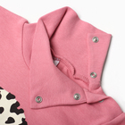 Водолазка для девочек, цвет тёмно-розовый, рост 98 см - фото 23549211