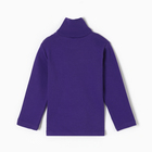 Водолазка для девочек, цвет фиолетовый, рост 86 см - фото 23549219