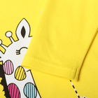 Водолазка для девочек, цвет жёлтый, рост 92 см (комплект 2 шт) - фото 23549233