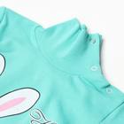 Водолазка для девочек, цвет ментоловый, рост 86 см - фото 23535908