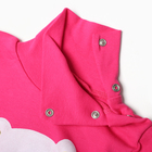 Водолазка для девочек, цвет фуксия, рост 92 (комплект 2 шт) - фото 23549280