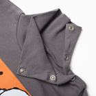 Водолазка для мальчиков, цвет графитовый, рост 92 см - фото 23549292