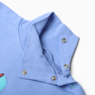 Водолазка для мальчиков, цвет голубой, рост 92 см (комплект 2 шт) - фото 23549340