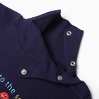 Водолазка для мальчиков, цвет тёмно-синий, рост 86 см - фото 23549373