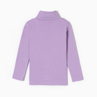 Водолазка для девочки, цвет сиреневый, рост 110 см - фото 23549417