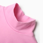 Водолазка для девочки, цвет розовый, рост 98 см - Фото 2