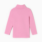 Водолазка для девочки, цвет розовый, рост 116 см - фото 23535964
