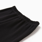 Брюки для мальчиков, цвет чёрный, рост 122 см - фото 23535995