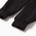 Брюки для мальчиков, цвет чёрный, рост 122 см - фото 23535996