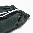 Брюки для мальчика, цвет изумрудный, рост 116 см - фото 23536007