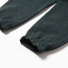 Брюки для мальчика, цвет изумрудный, рост 116 см - фото 23536008