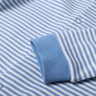 Комбинезон детский, цвет белый/полоска, рост 74 - фото 23536151