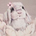 Набор подарочный "Зайка" полотенце 40х73см, прихватка 19х19см, магнит 11х7см - фото 24389125