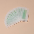 Восковые полоски для депиляции лица, 10×5 см, 24 шт., зелёные - Фото 3