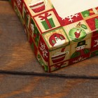 Коробка складная «Хорошего праздника», 20×20×4 с окном - Фото 3