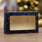 Коробка подарочная новогодняя складная, с окном, «Олени», 20×12×4 см - Фото 2