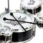 Барабанная установка «Хард-рок», 5 барабанов, 1 тарелка, цвет МИКС - фото 3922839