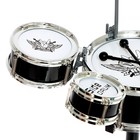 Барабанная установка «Хард-рок», 5 барабанов, 1 тарелка, цвет МИКС - фото 3922841