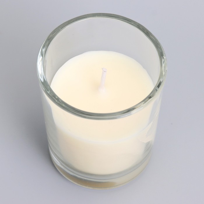 Свеча  ароматическая в стекле 5х6см, Сандал - фото 1903608748