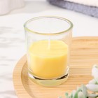 Ароматическая свеча в стакане 5×6 см, манго - Фото 2