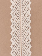 Кружево вязаное, 40 мм × 10 ± 1 м, цвет бежевый - Фото 3