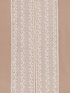 Кружево вязаное, 115 мм × 10 ± 1 м, цвет бежевый - Фото 3