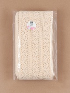 Кружево вязаное, 115 мм × 10 ± 1 м, цвет бежевый - фото 61570783