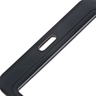 Бейдж горизонтальный, внешний размер 100×80 мм, внутренний размер 85×54 мм, чёрный - Фото 4