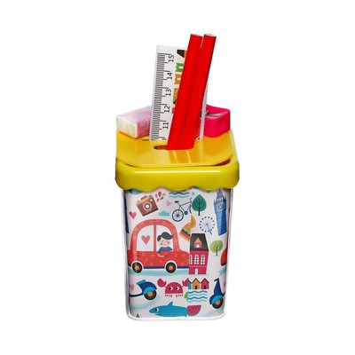 Набор настольный канцелярский, 6 предметов, Calligrata «Город»