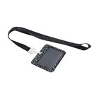 Бейдж горизонтальный, внешний размер 100×80 мм, внутренний размер 52×82 мм, на ленте 42 см, «Формулы» - Фото 5