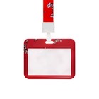 Бейдж горизонтальный, внешний размер 100×80 мм, внутренний размер 52×82 мм, на ленте 42 см, «Аниме» - Фото 3