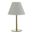 Лампа настольная Oliver 1х15Вт Е27 лимон/белый 25х25х40см RISALUX - фото 23460449