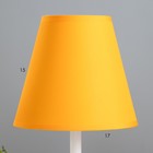 Лампа настольная Jack 1х15Вт Е14 белый/апельсин 18х18х32см RISALUX - Фото 4