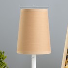 Лампа настольная Harry 1х15Вт Е14 белый 20х10х26,5см RISALUX - фото 23460509